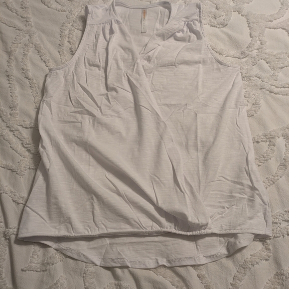 Renee C. Tops - Renee C. White Sleeveless Top